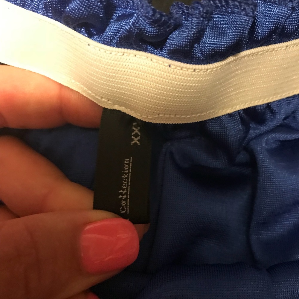 Off the shoulder blue dress - Picture 2 of 2